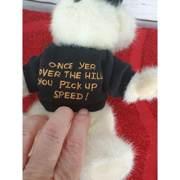 Boyds Plush Birthday Bear "Over The Hill" Hat & Shirt Collectible 1988-2003 - Picture 5 of 10